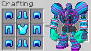 進化した最強ロボットが作れるマインクラフト【 マイクラ / マインクラフト 】