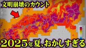 2025年酷暑に備えよ。研究機関が警告する文明崩壊のカウントダウン【 都市伝説 酷暑 自然災害 】