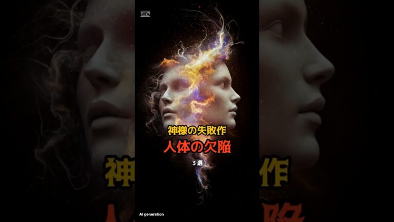 神様の失敗作人体の欠陥３選 #都市伝説 #謎 #不思議 #雑学