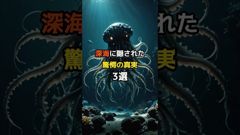 深海に隠された驚愕の真実3選 #都市伝説 #衝撃の事実 #歴史ミステリー