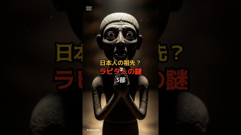日本人の祖先？ラピタ人の謎3部 #都市伝説 #謎 #不思議 #雑学